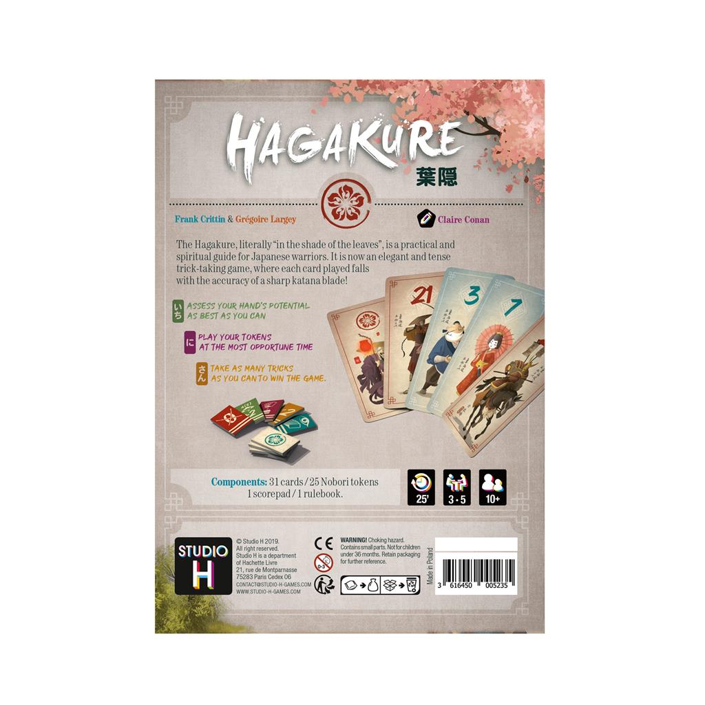Hagakure: An Incredibly Subtle and Tactical Trick - Taking Game