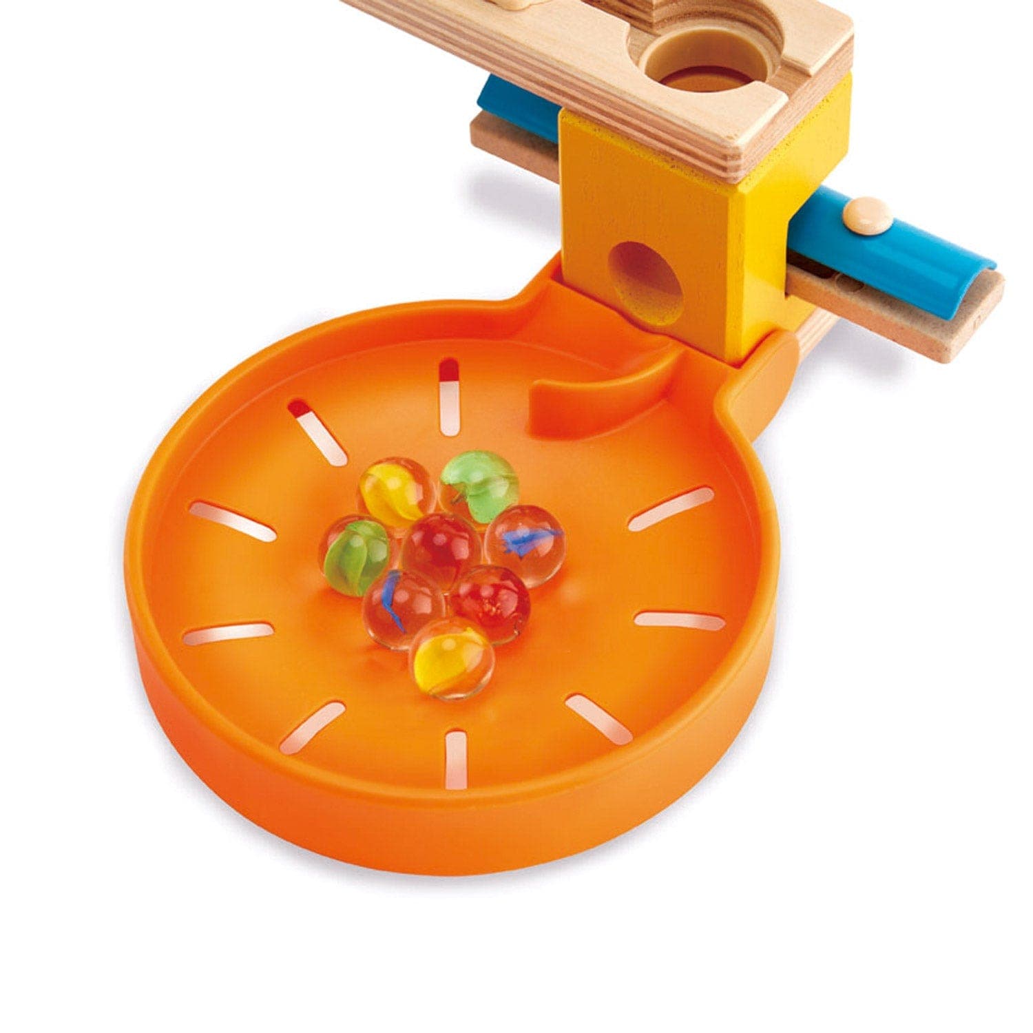 Precision-Crafted Quadrilla Marble Catcher Trays for Keeping Marbles Close