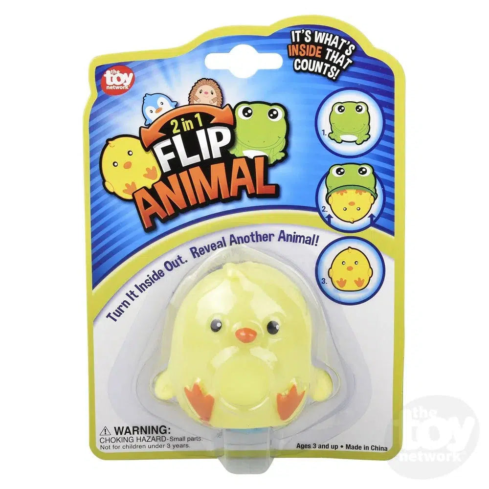 2.5-Foot Assorted Flip Animals with Surprise Sides