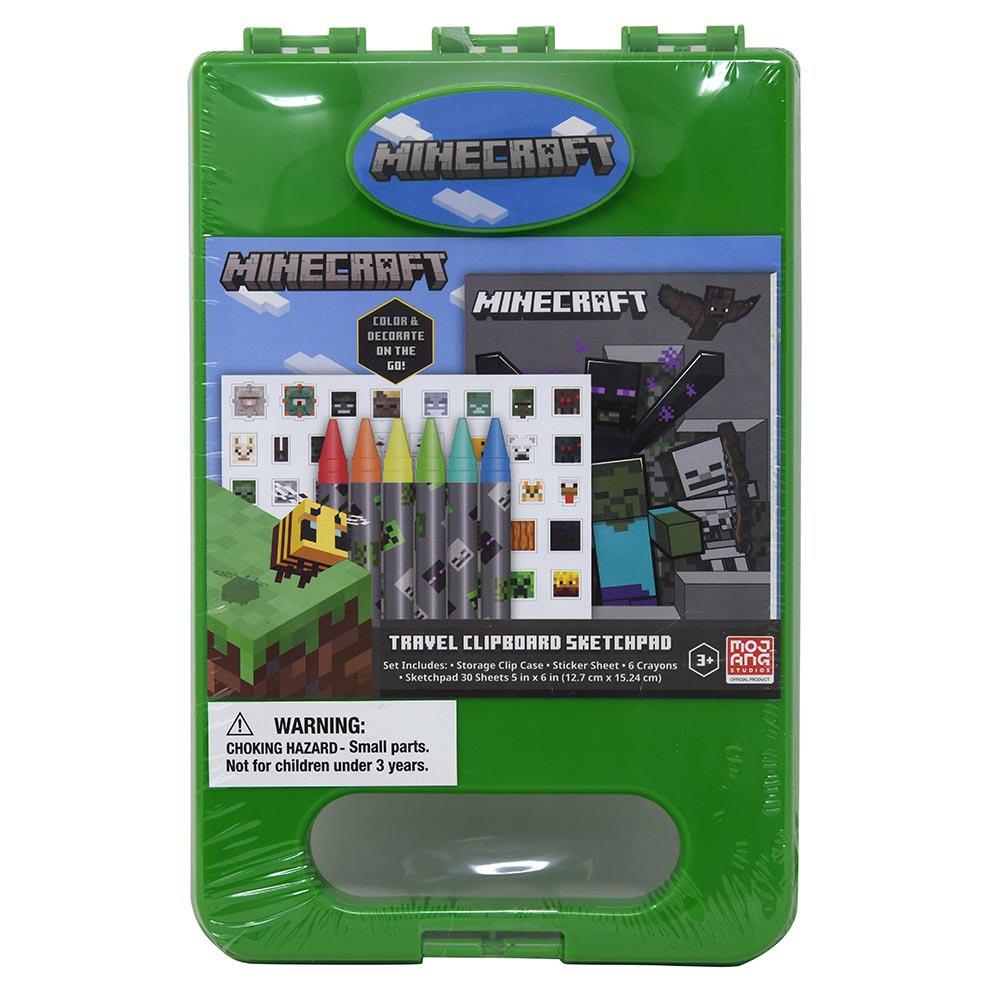 Exciting Minecraft Travel Clipboard Set for Crafting Adventures
