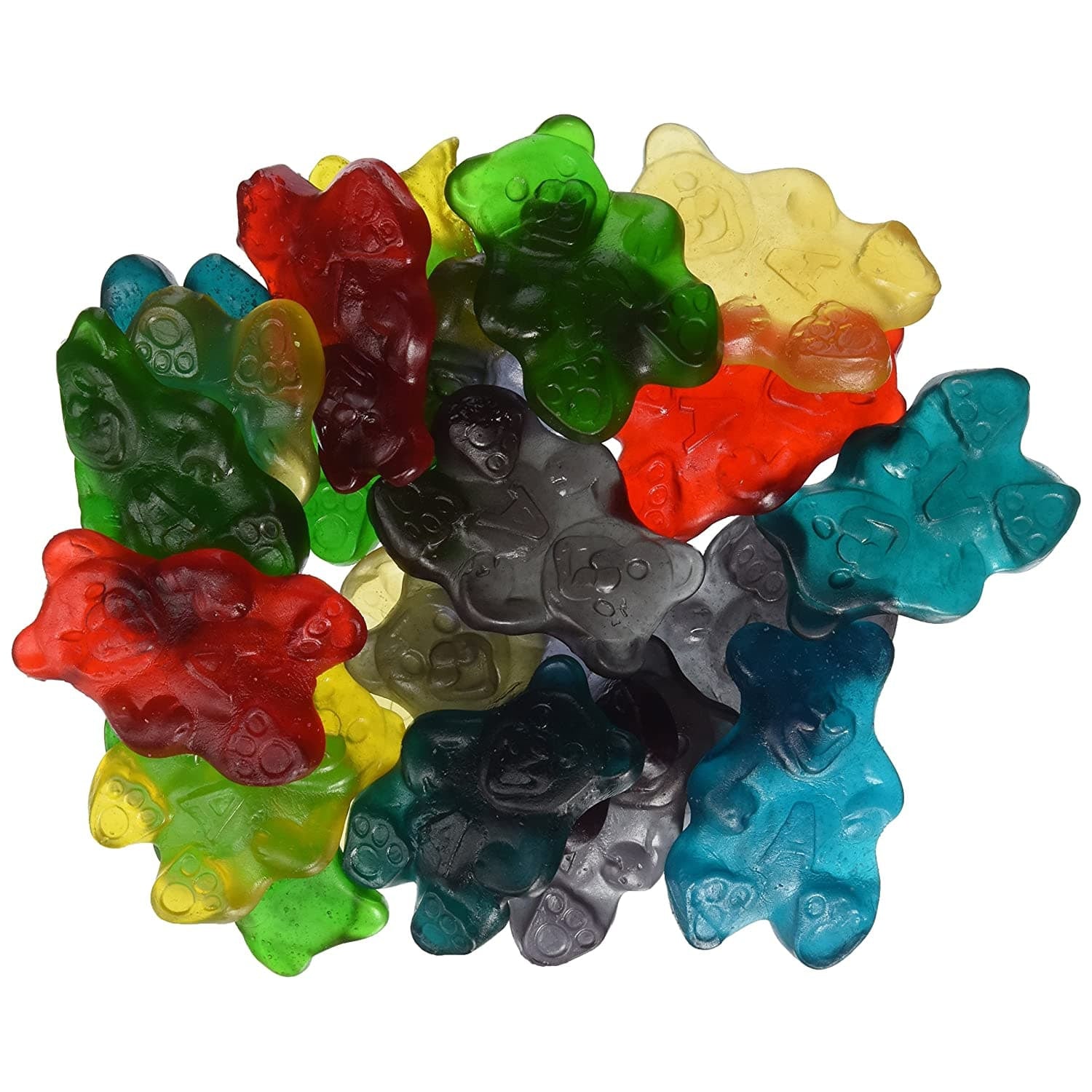 5 lb. Bag of Extra Large Albanese Gummi Papa Bears with Big Fruit Flavors