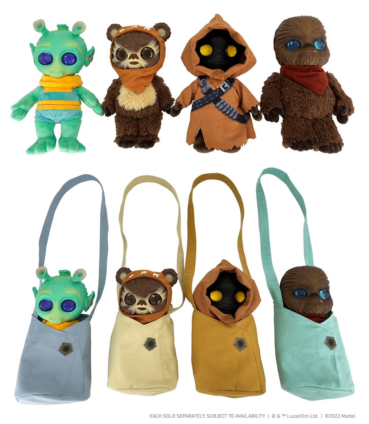 Star Wars Adorable Galactic Pals 11-Inch Soft Plush Dolls Collection