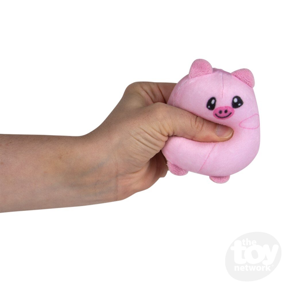 2.75-inch Squeezable Sugar-themed Plush Farm Toy for Kids