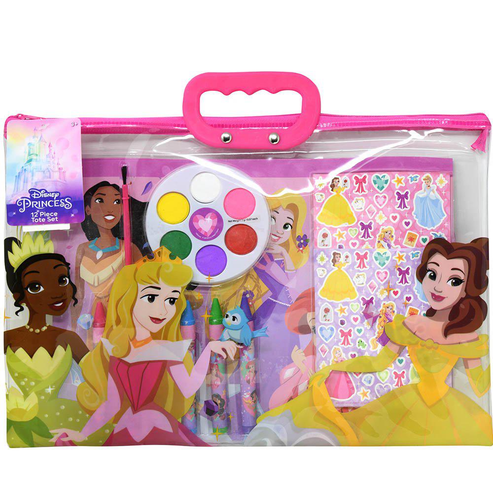 12-Piece Princess Stationery Set in Luxurious Zipper Tote