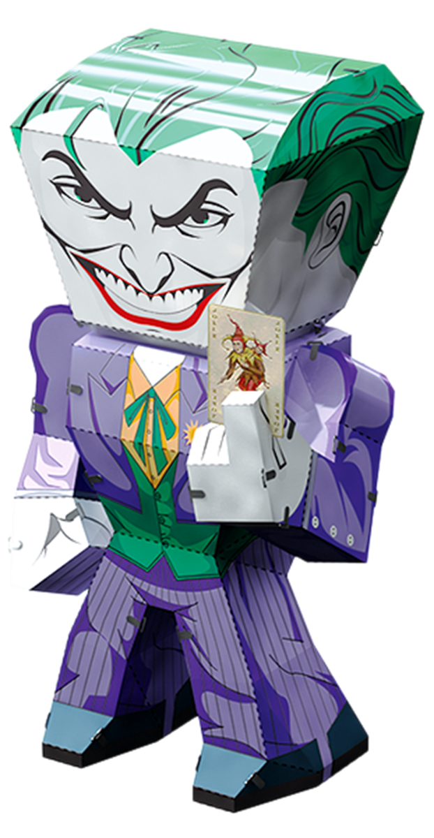 Metal Earth Legends - 3D Justice League Joker Caricature Model
