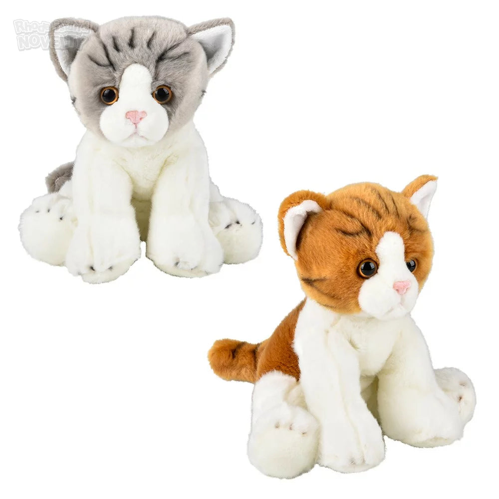 12-Inch Heirloom Striped Soft Floppy Cat Toy