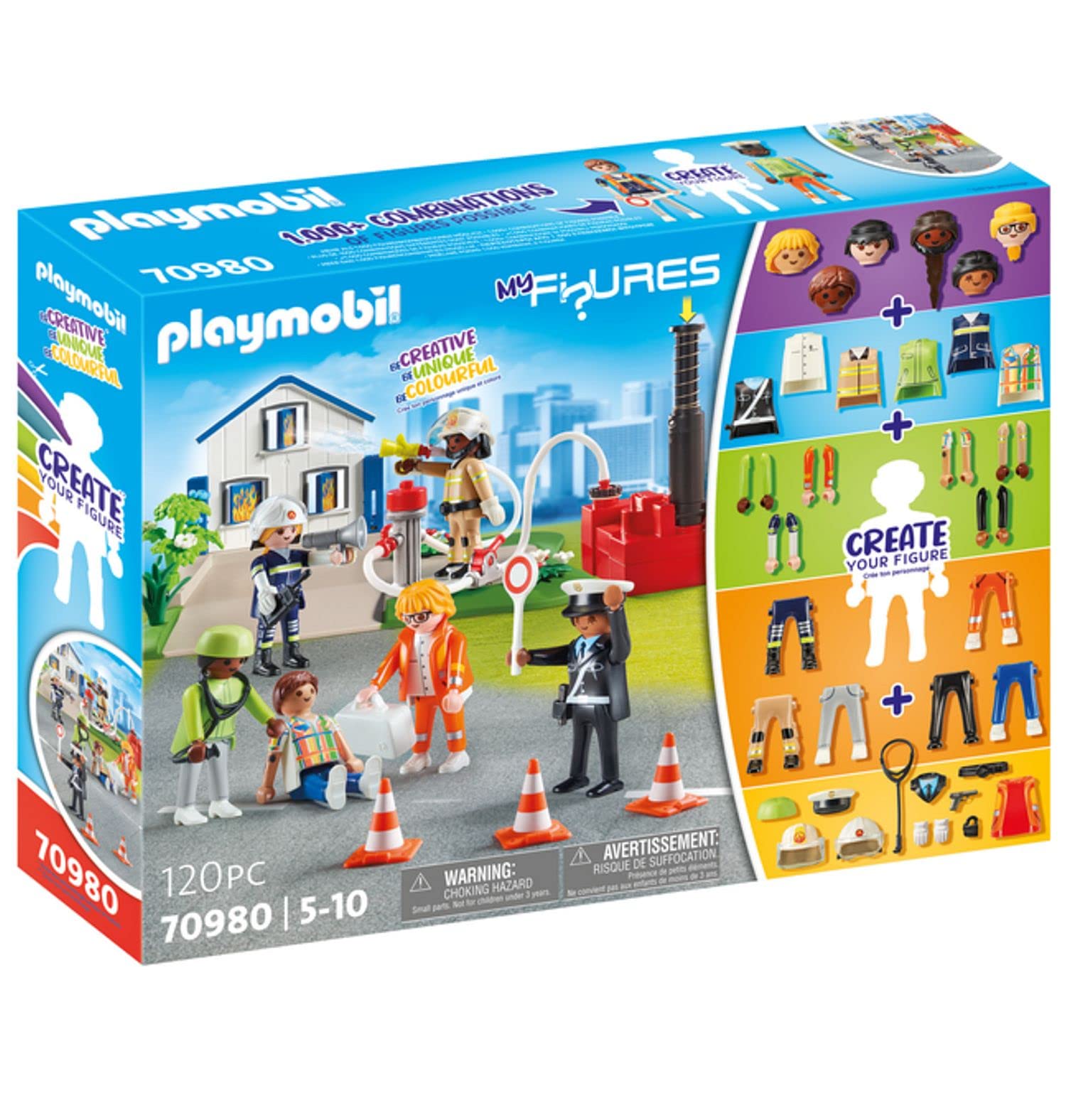 PLAYMOBIL My Figures Rescue Team Set - A Creative Toy for Kids