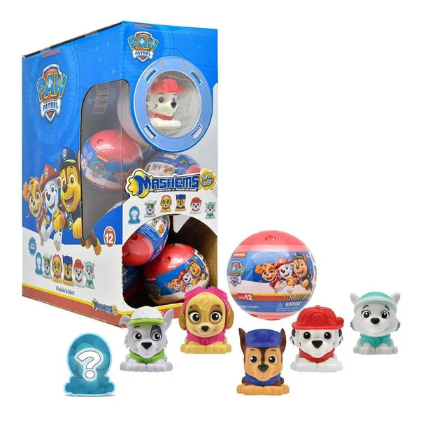 Collectible Paw Patrol Mash 'Ems with 6 Canine Characters