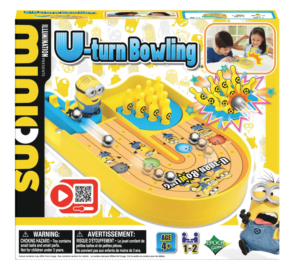 Exciting Minions U - Turn Bowling Game for Single or Multi - Player Fun