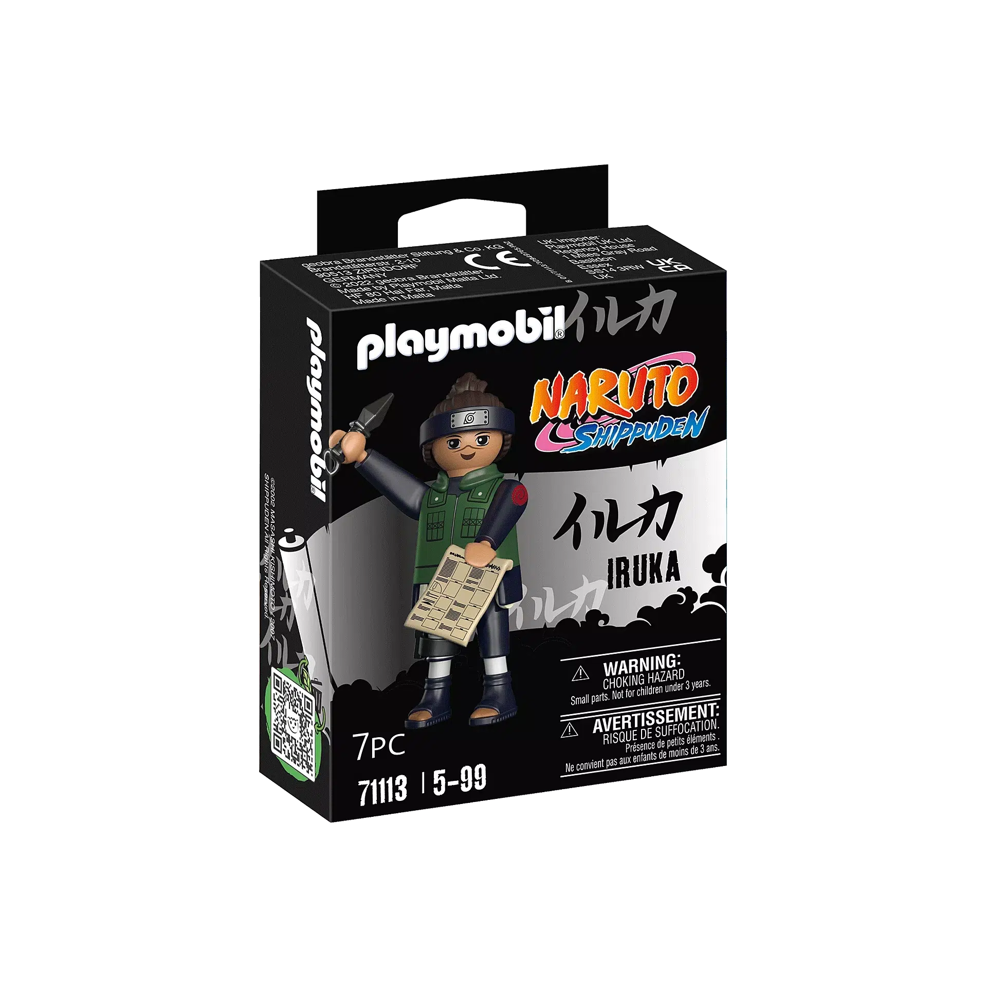 PLAYMOBIL Naruto Shippuden Action Figure - Iruka Umino, the Ninja Academy Teacher
