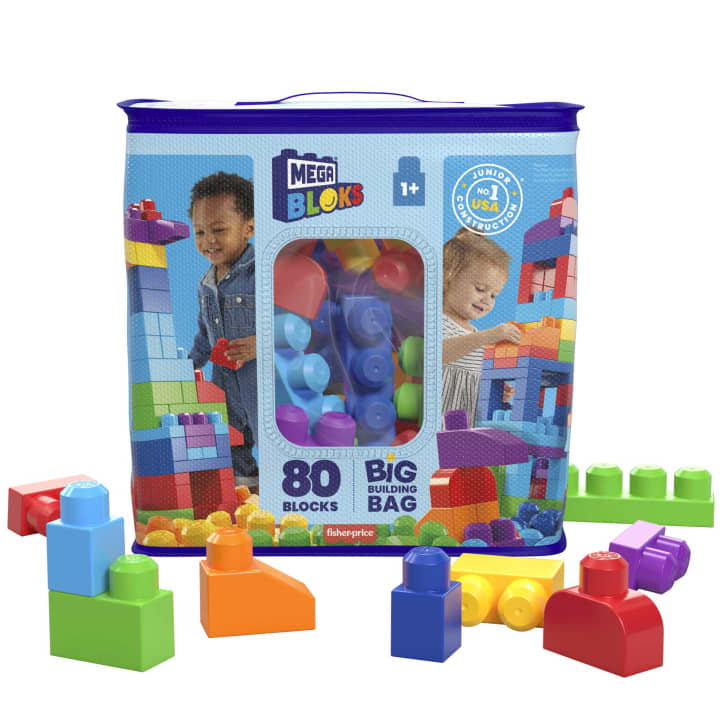 Mega Bloks First Builders Large Building Set with Storage Bag