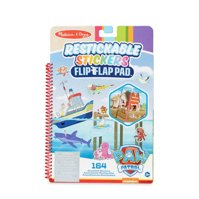 PAW Patrol Reusable Puffy Sticker Pad for Creative Kids
