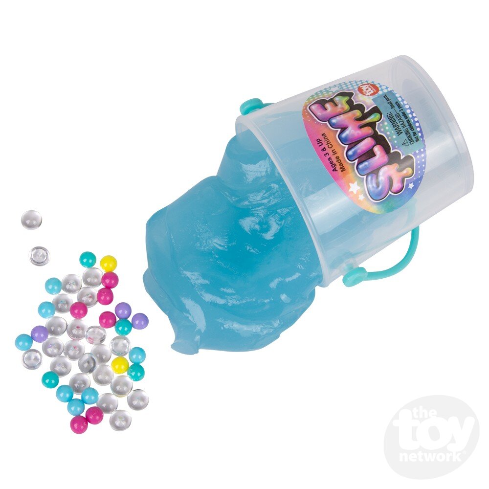 2.5 - Gallon Neon Slime Mix - In Bucket for Engaging Play
