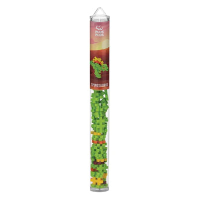 70-Piece Plus-Plus Tube for Creative Spinosaurus Building
