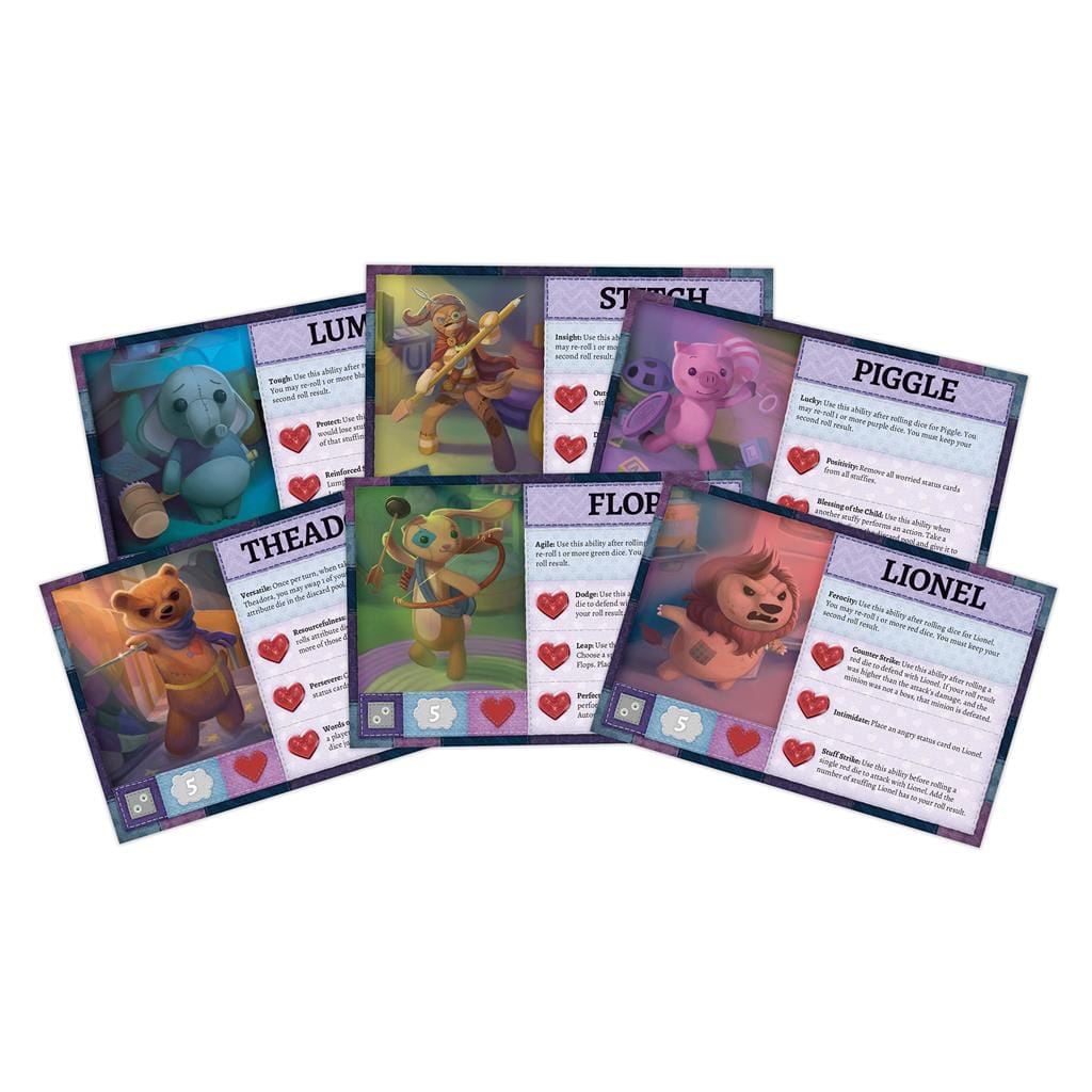 Exciting Stuffed Fables Board Game for Families and Adults