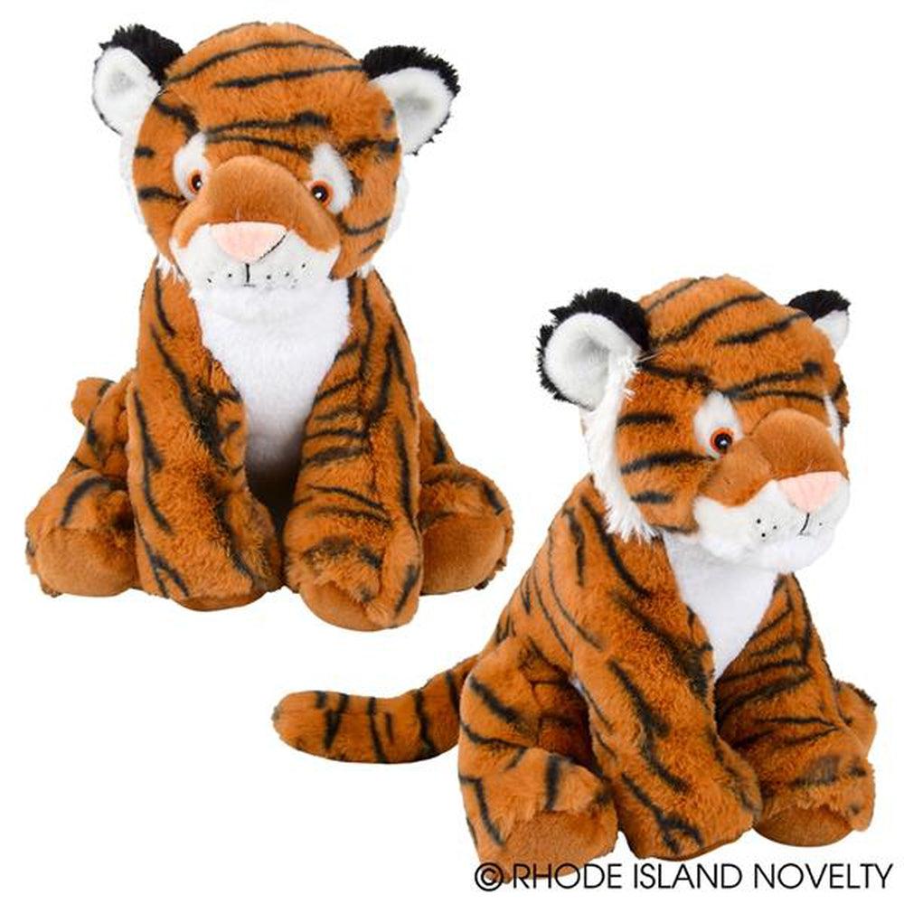12-Inch Earth-Friendly Stuffed Tiger Plush Toy