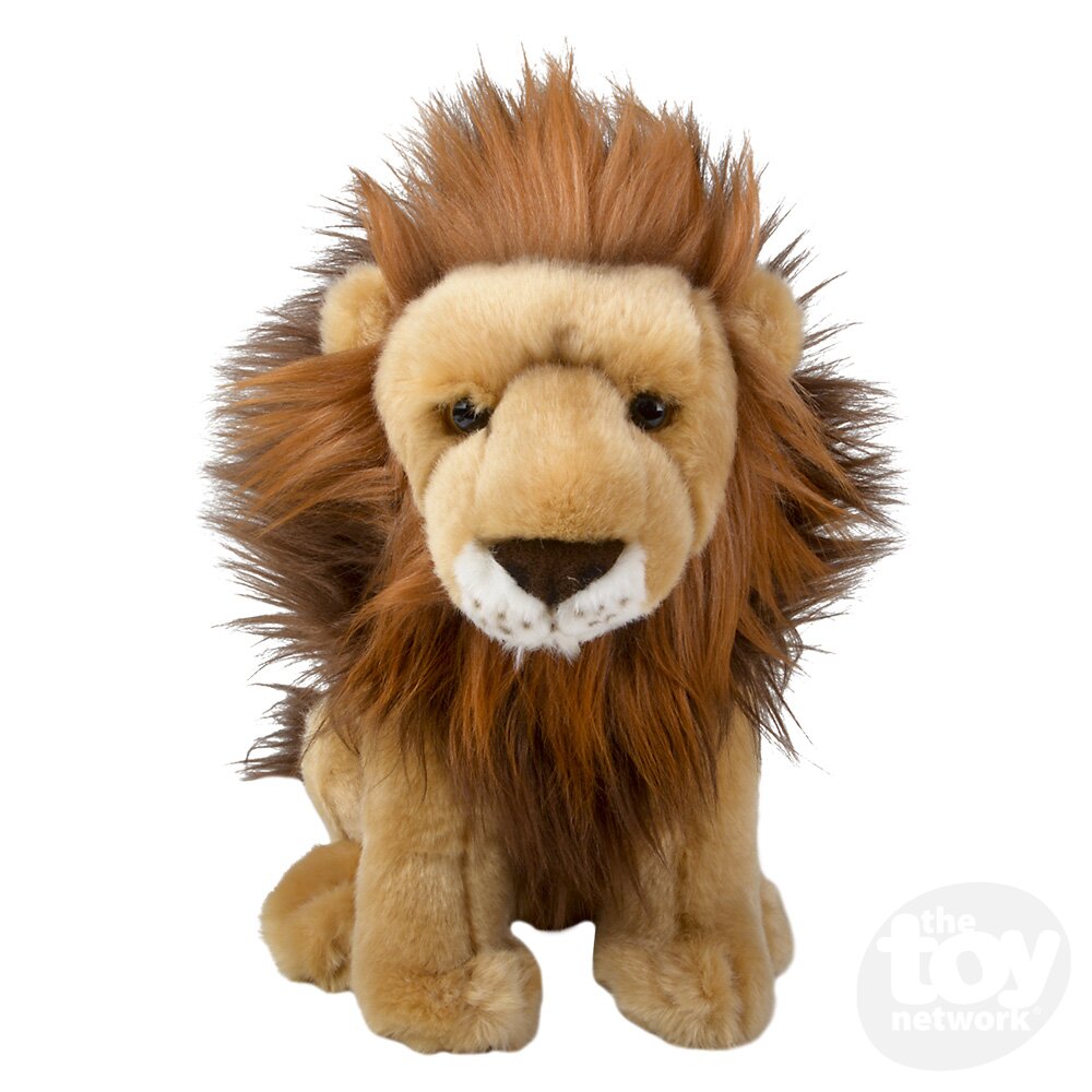12-Inch Heirloom Soft and Furry Floppy Lion Toy