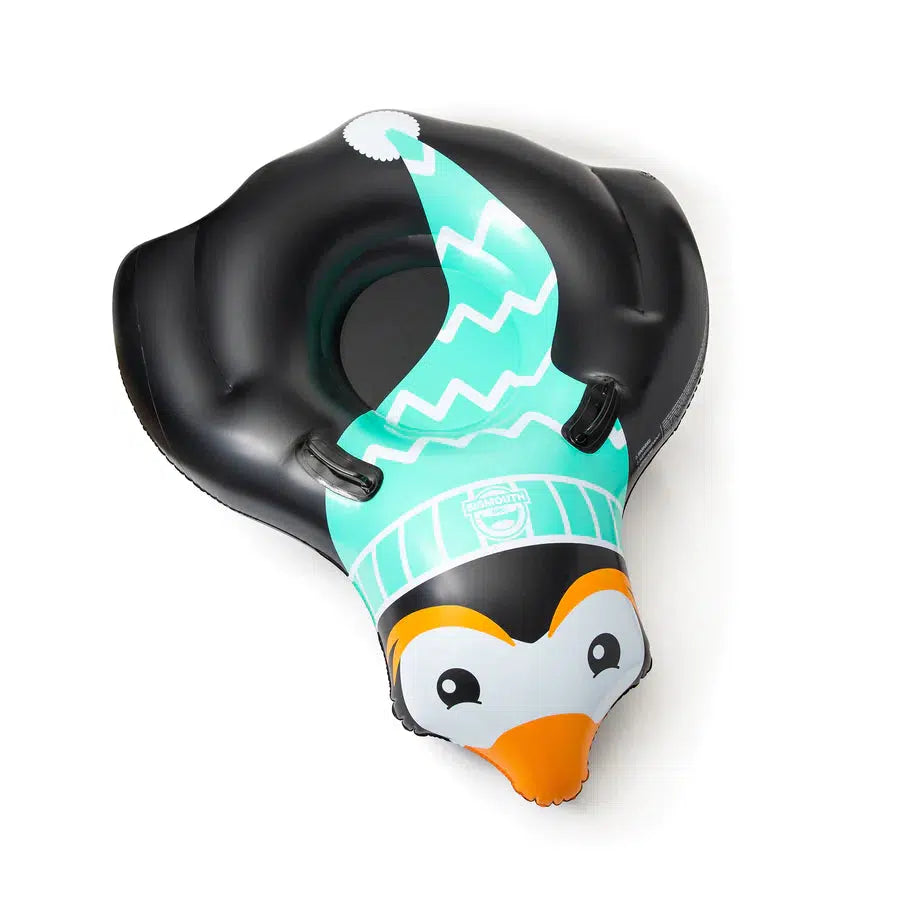 Inflatable Penguin - Shaped Snow Tube for Fun Sledding