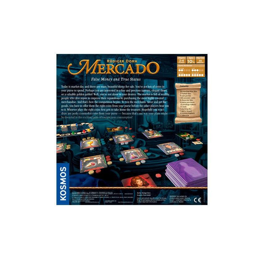 Mercado Luxury Shopping Board Game - A Social Climbing Adventure