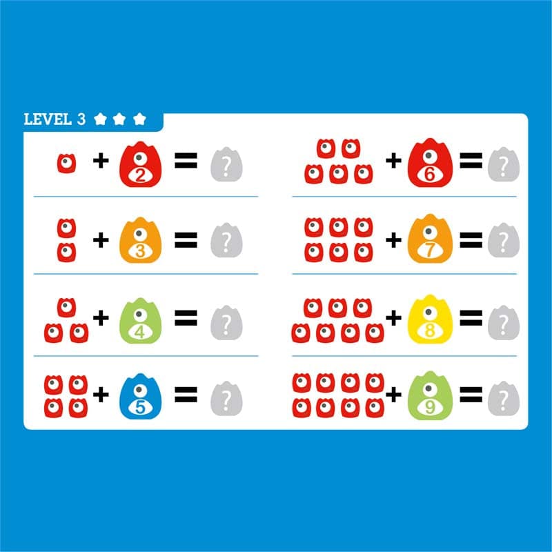 Monster Math Learning Scale for Basic Mathematics Education