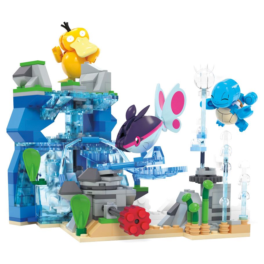 Mega Construx Aquatic Adventure Set for Pokémon Building Enthusiasts