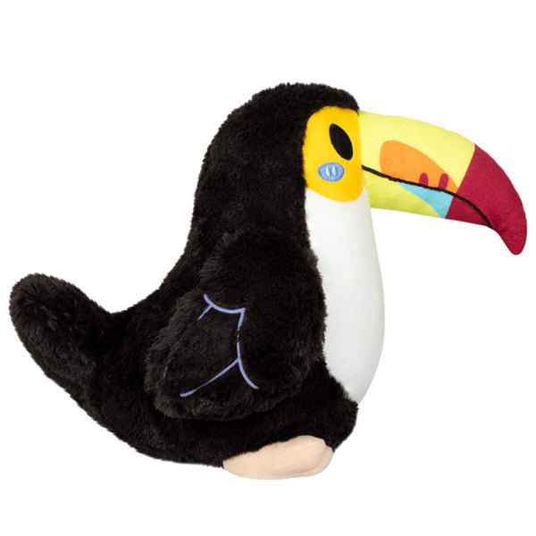 Mini Squishable Stuffed Toy - 10-Inch Toucan Plush