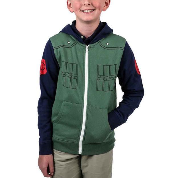 Naruto Cosplay Youth Zip-up Hoodie of Kakashi Hatake