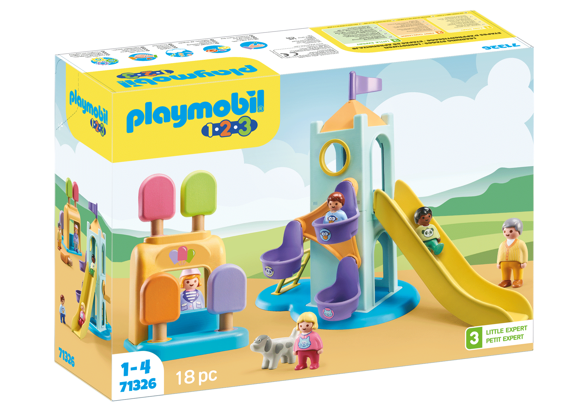 Adventure Play Tower with an Ice Cream Booth for Toddlers' Endless Fun