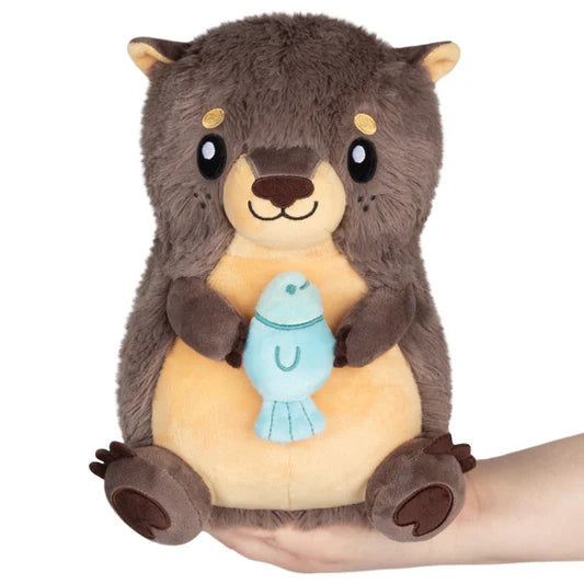 9-Inch Mini Squishable River Otter for Ages 3+