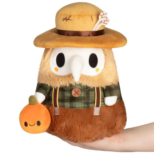 Mini-sized Squishable Toys - 9-piece Set of Harvest-themed Plague Doctor Figures