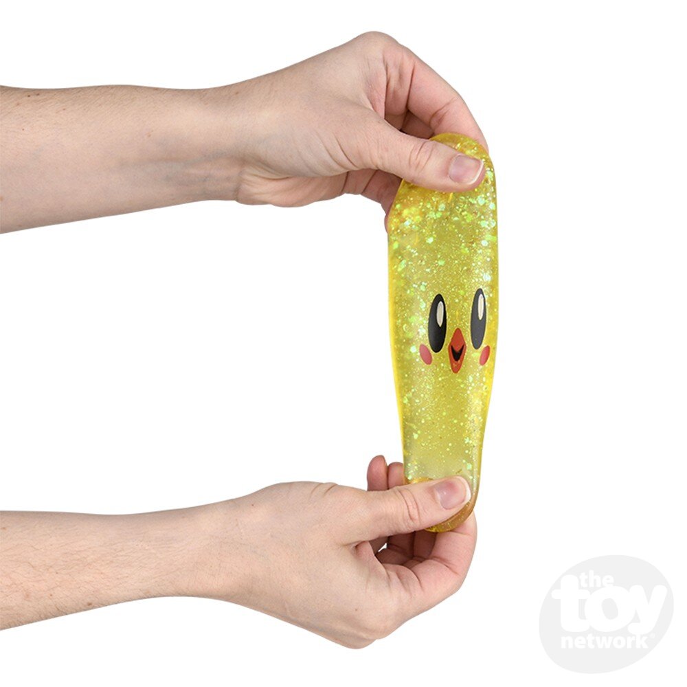 2.5-Inch Easter Chick-Themed Sugar Ball for Quick Stress Relief