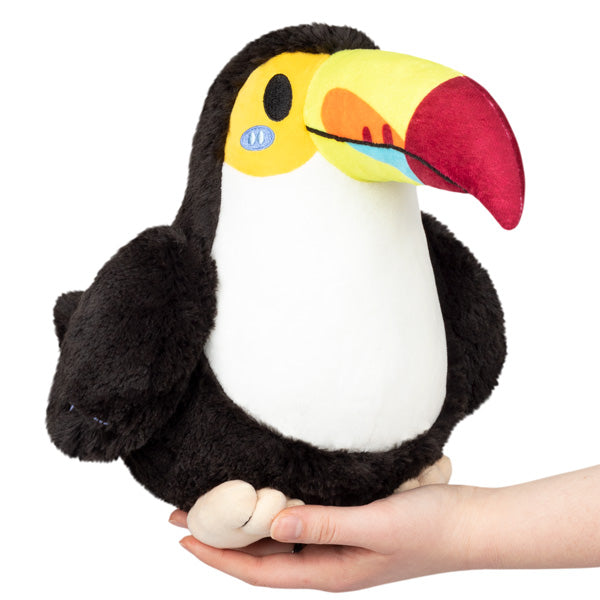Mini Squishable Stuffed Toy - 10-Inch Toucan Plush