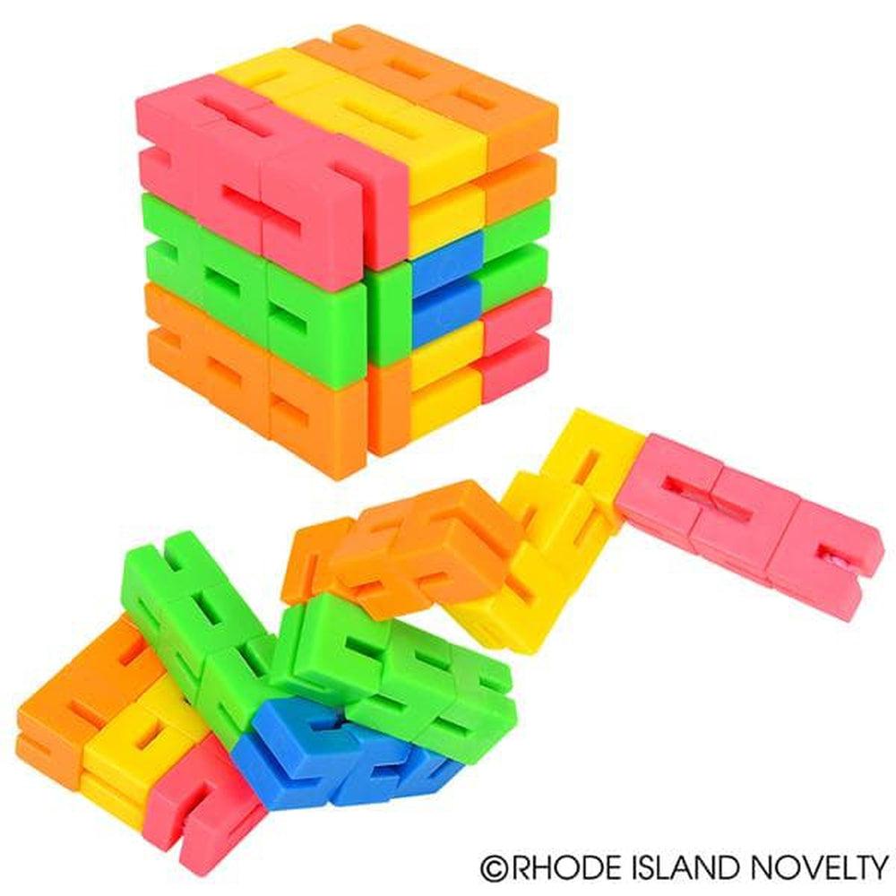 1.5-Inch Colorful Twist Cube Brainteaser Toy for All Ages