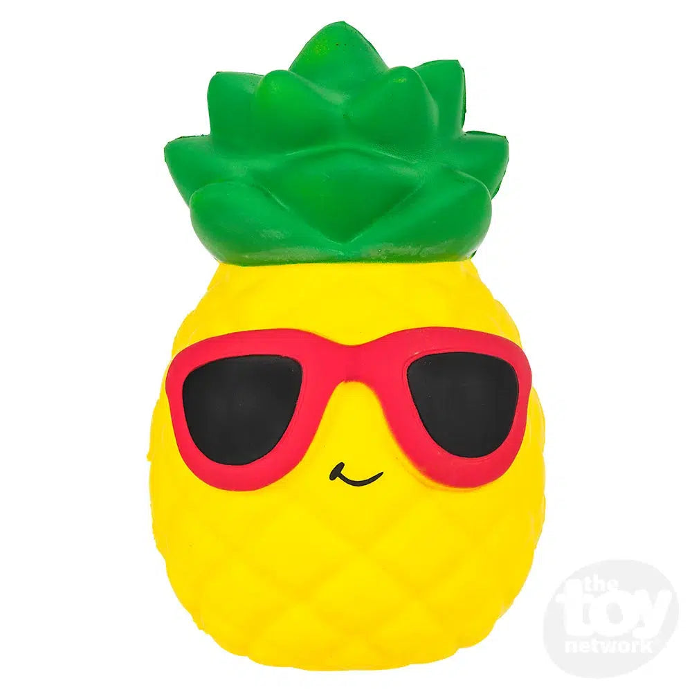 10.75-Inch Jumbo Soft and Squishy Stress-Relieving Pineapple Toy