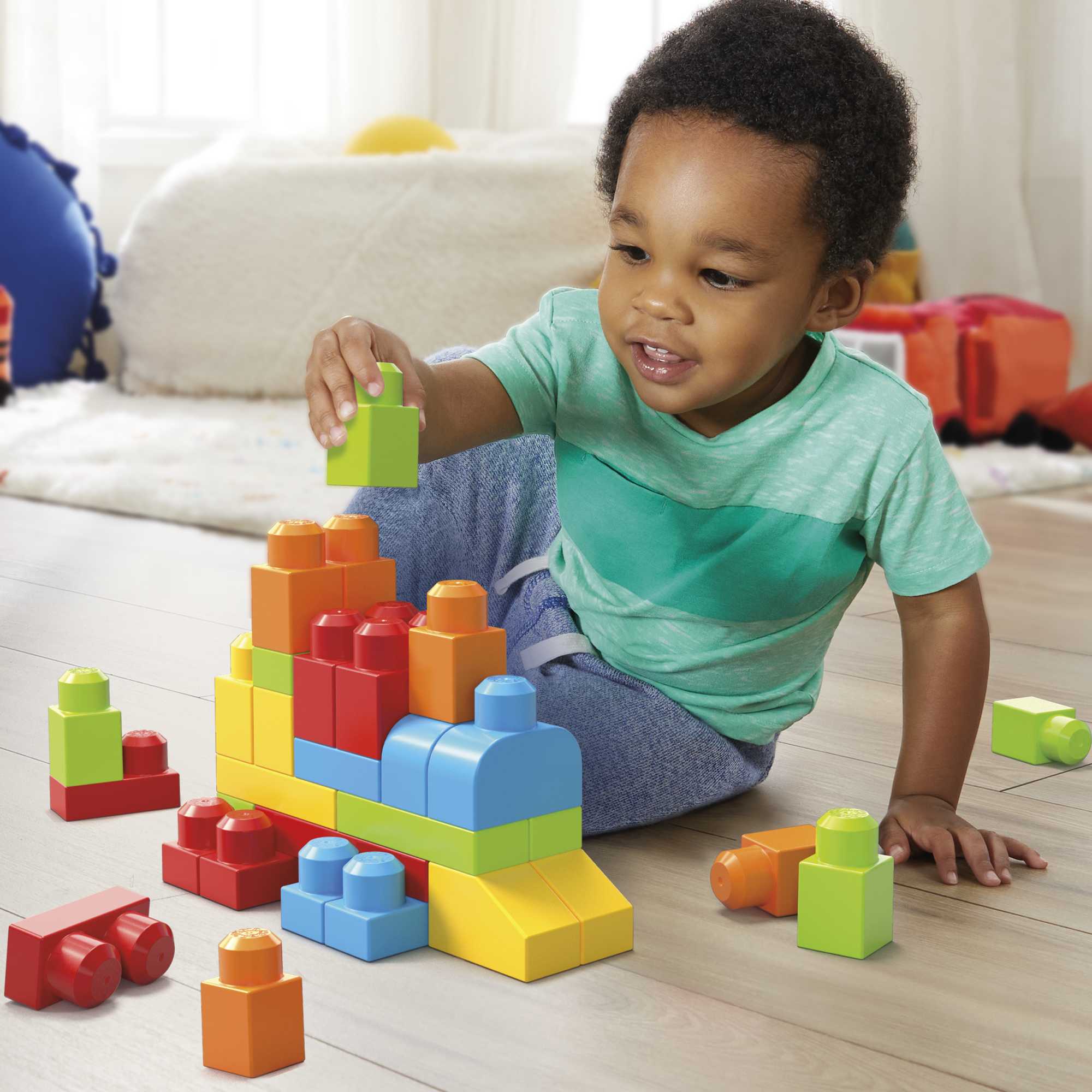 MEGA BLOKS: 40-Piece Building Set to Ignite Your Toddler's Imagination