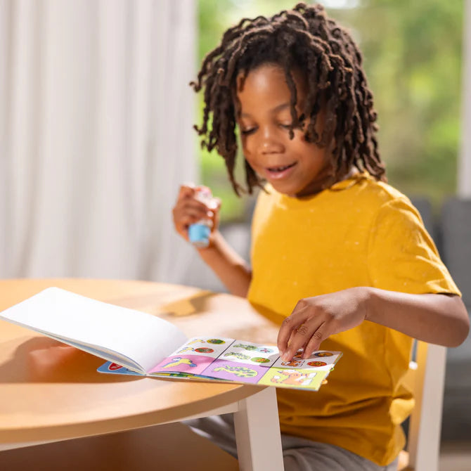 Melissa & Doug Sticker WOW! Activity Pad and Sticker Stamper Set Featuring Tiger Themed Fun