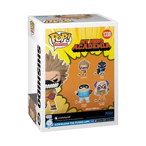 My Hero Academia: Hero League Baseball Collectible Shishido Funko Pop! Vinyl Action Figure