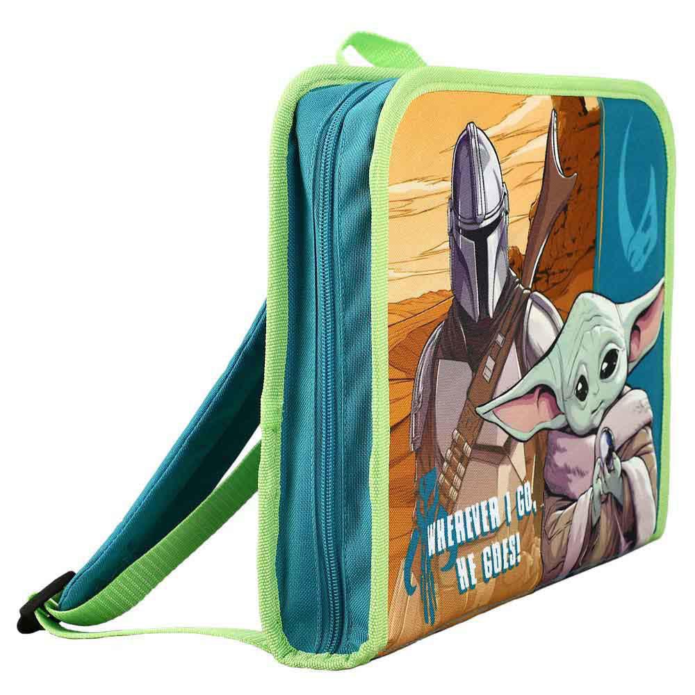 Star Wars The Mandalorian-themed Hanging Backpack for Kids with Tablet Display Function