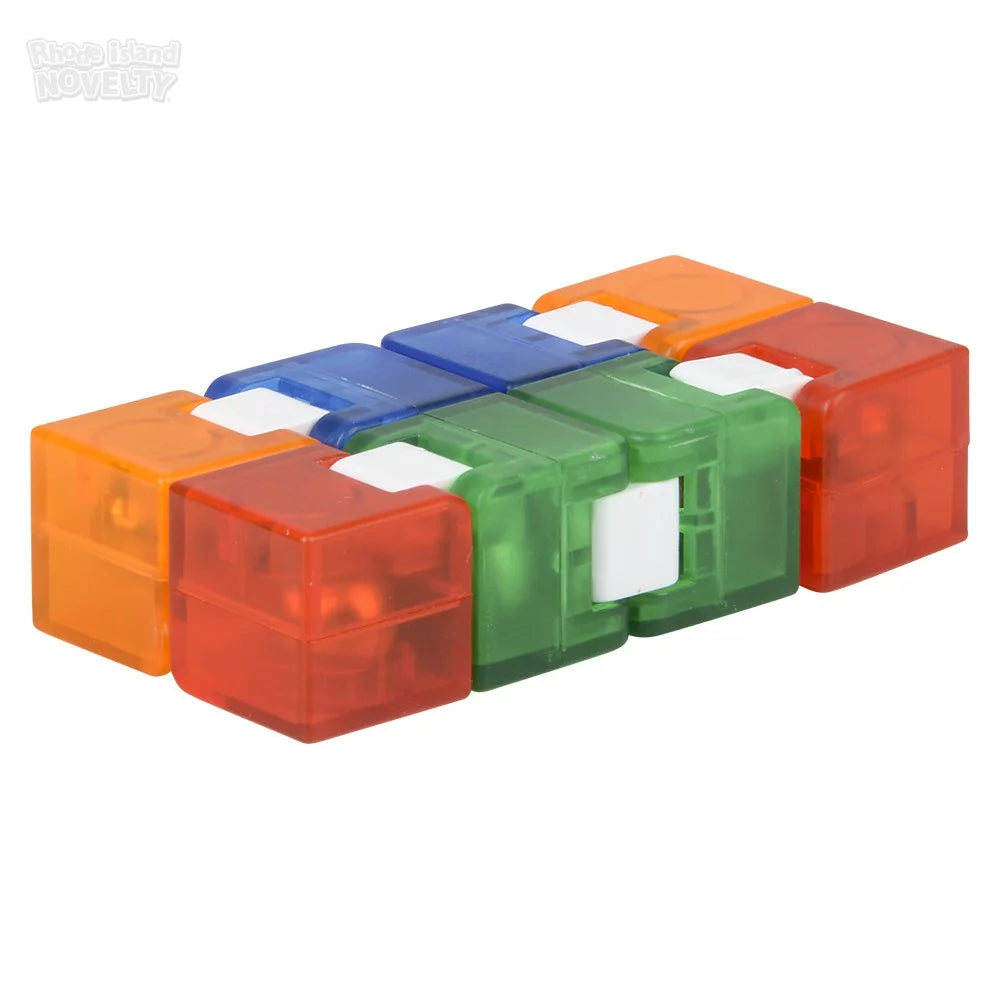 3.25 - Inch Colorful Flip Cube for Endless Fidgeting Fun