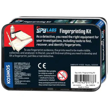 Spy Labs: Professional Fingerprint Detection and Collection Kit