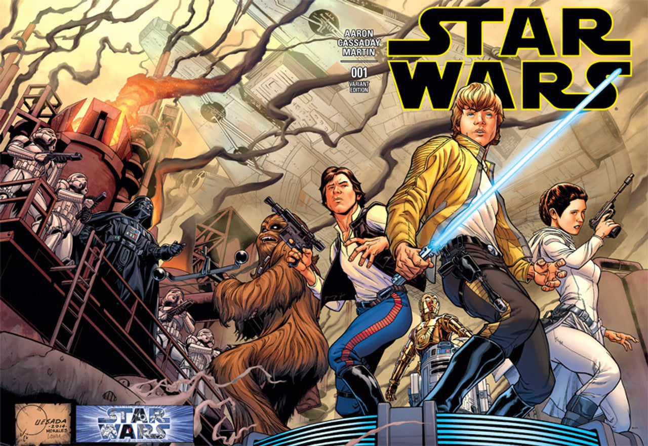 Star Wars Themed 1500-Piece Jigsaw Puzzle - #1 Variant Cover