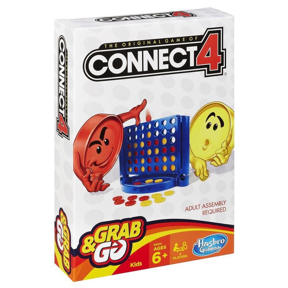 Portable Travel Game Collection of Grab-and-Go Style Featuring Popular Hasbro Games