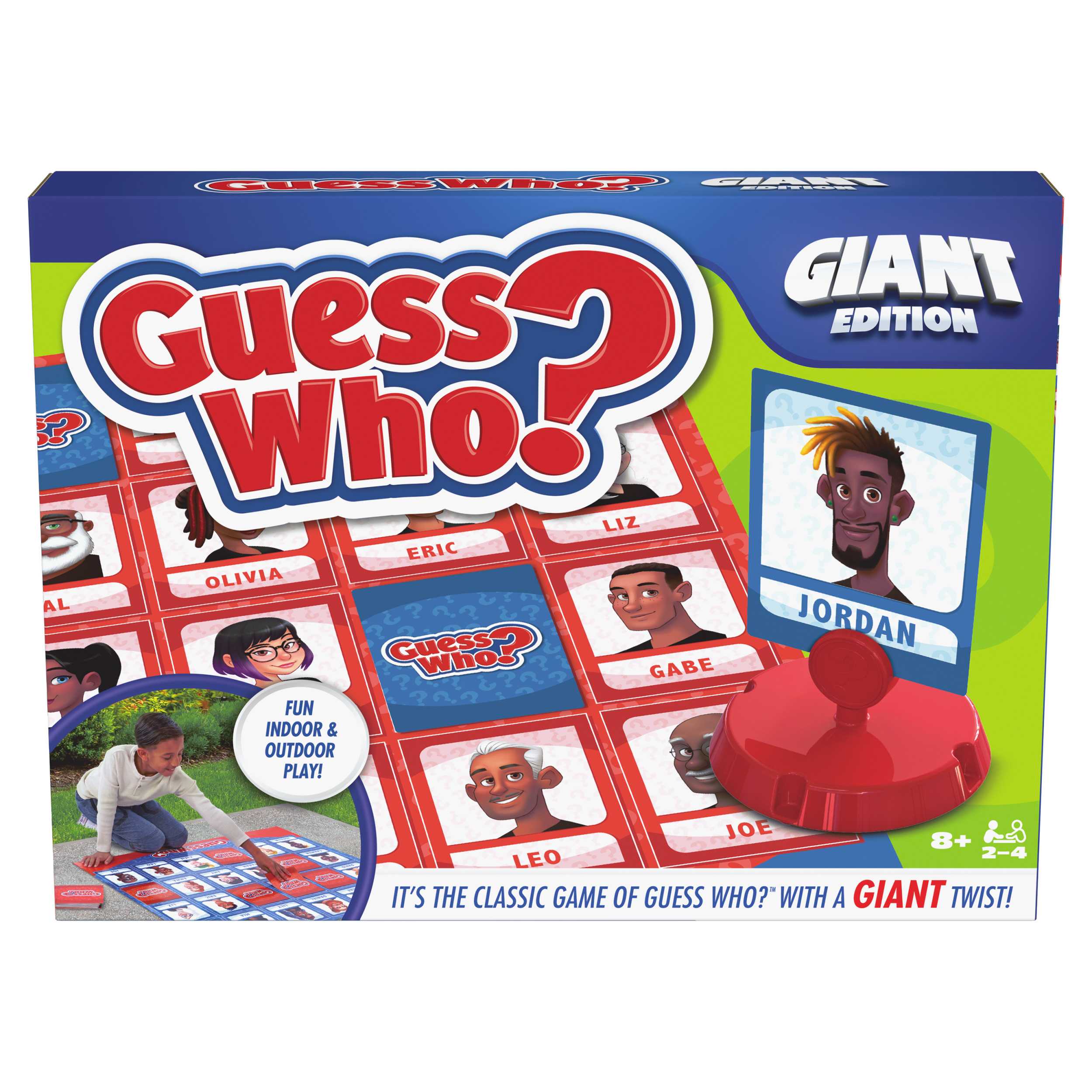 Giant-Sized Edition of the Iconic Hasbro Kids Board Game - Guess Who