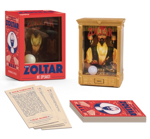 Miniature Licensed Zoltar Animatronic Fortune - Teller Replica
