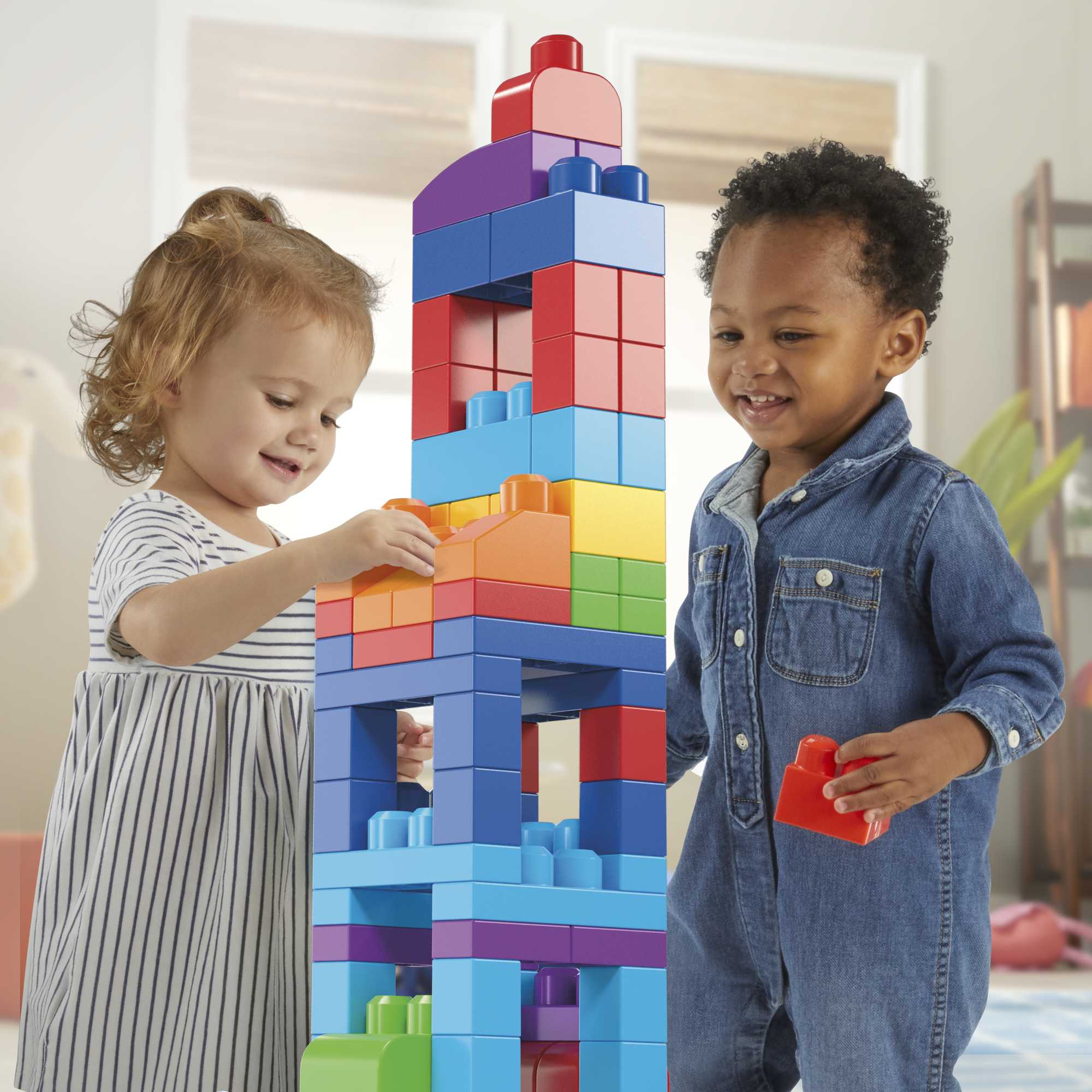 Mega Bloks First Builders Large Building Set with Storage Bag