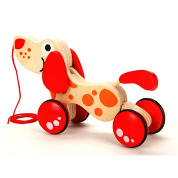 Hape Pull - Along Toy: Pepe the Playful Puppy