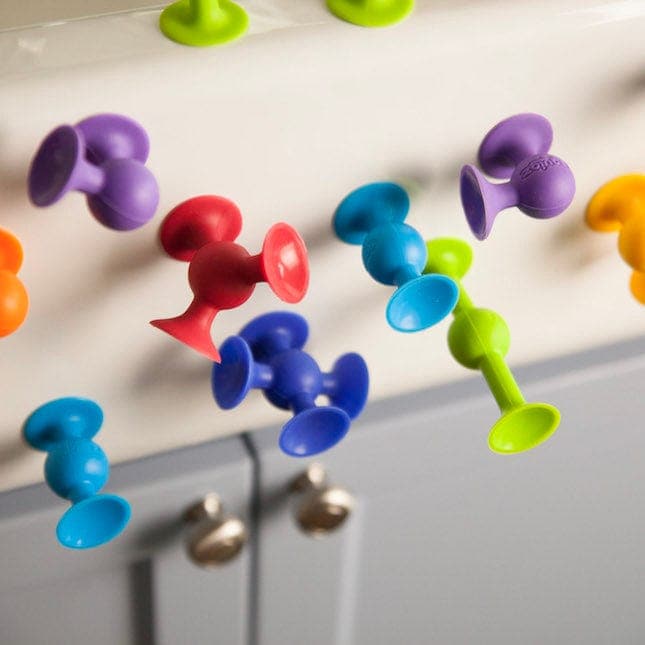 Deluxe Set of Squigz - High - Quality Suction Toys