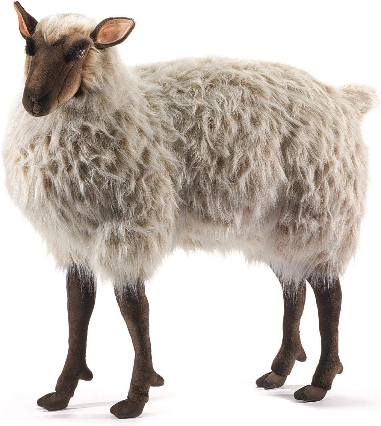 Hansa 42-Inch Long Gentle Ewe Ride - on Stuffed Animal