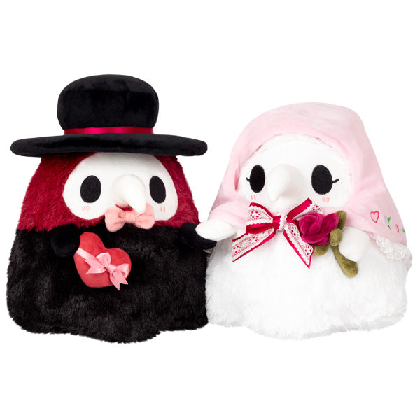 Adorable Mini Valentine's Plague Doctor and Nurse Squishables Set