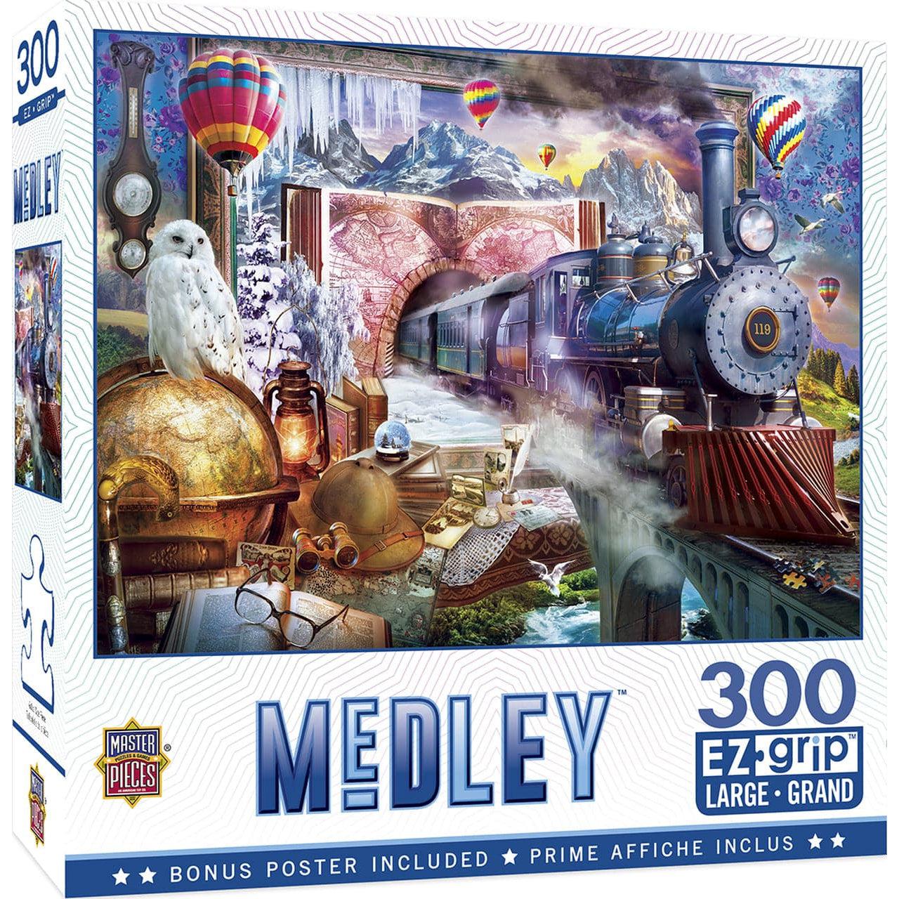 300-Piece Magical Train Journey EzGrip Puzzle by MasterPieces